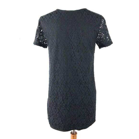 W118 By Walter Baker Black Lace Shift Dress - Picture 3 of 4